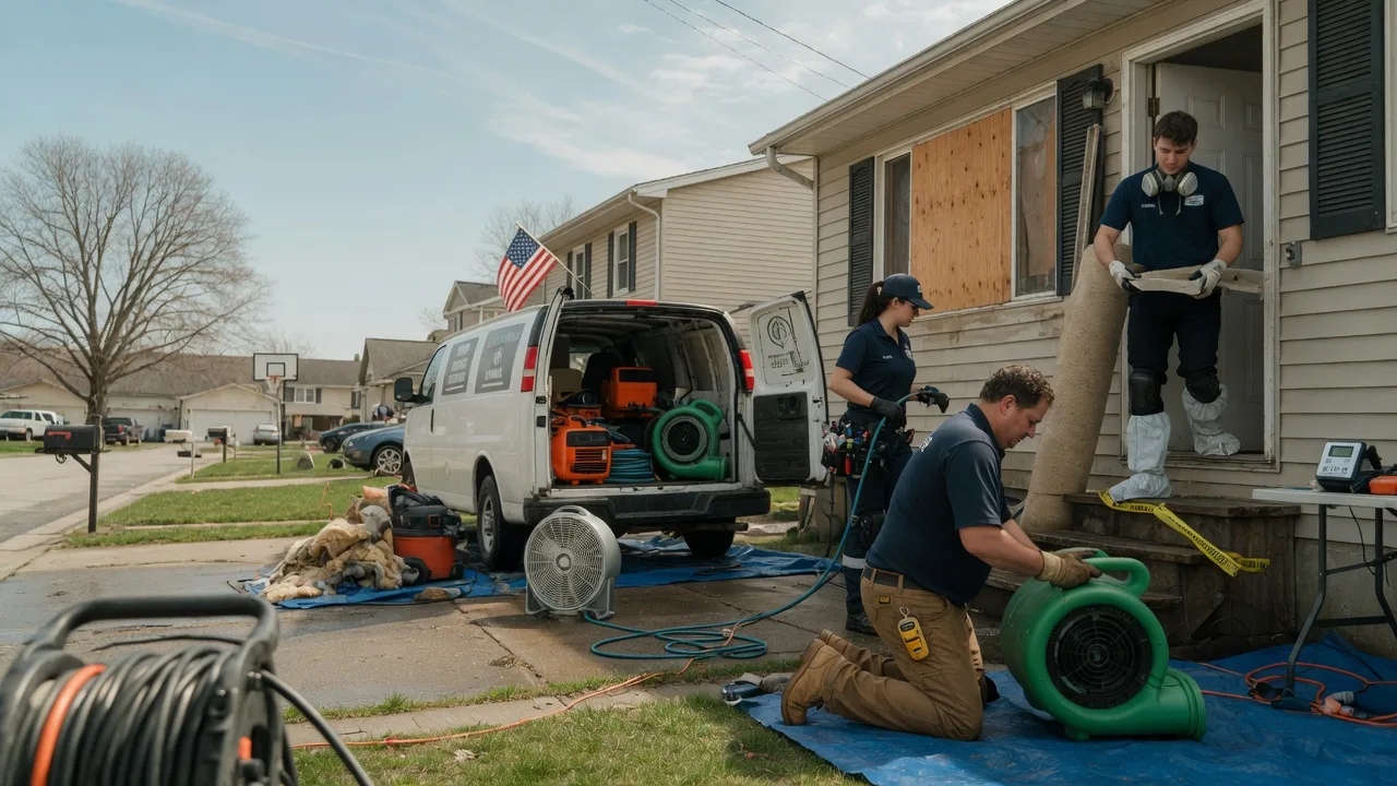 Water Damage Restoration in Rockfall, CT near me